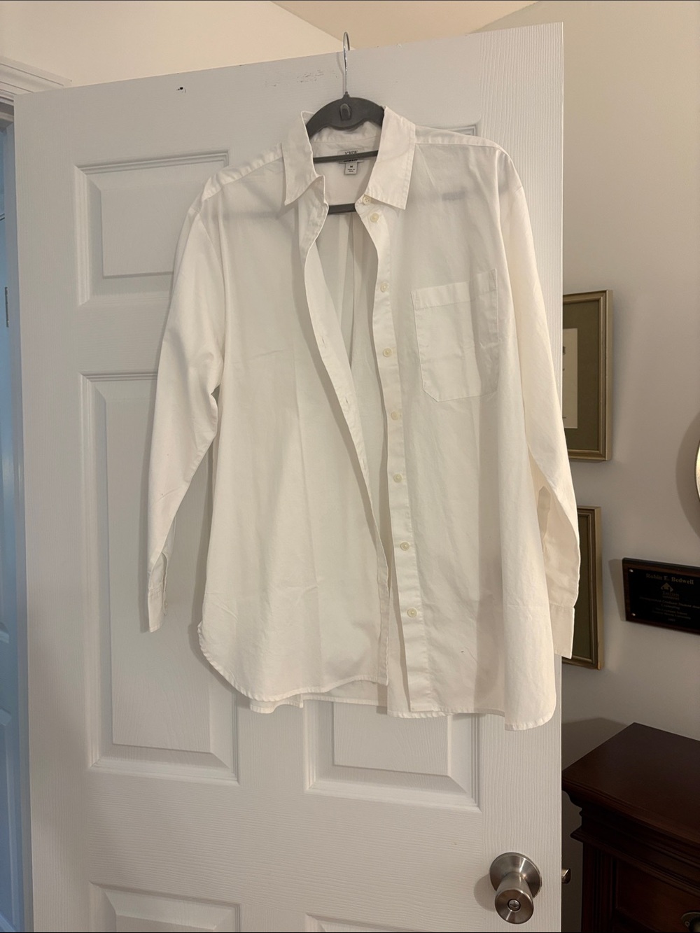 Classic White  Button-Down Shirt